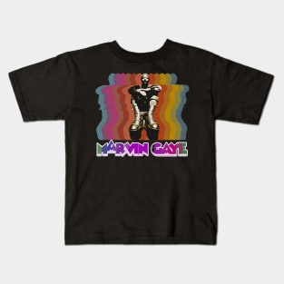 Marvin Gaye Retro Style Kids T-Shirt